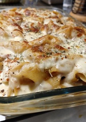 Una foto de Macarrones con queso