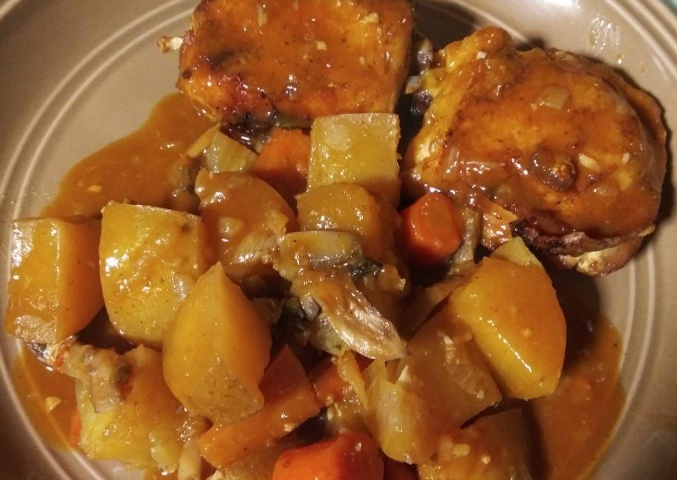 Crock pot Chicken and Veggies