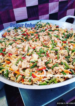 Foto resep Sayuran tahu