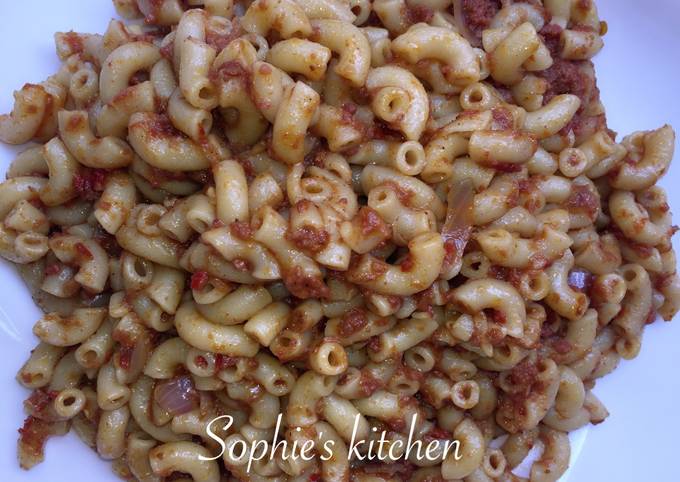 Recipe of Favorite Macroni and corned beef