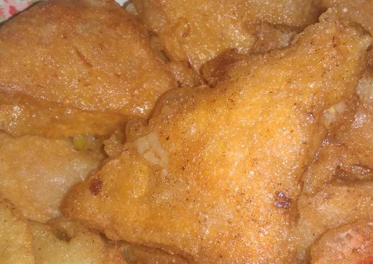 Tahu segitiga isi koL wortel