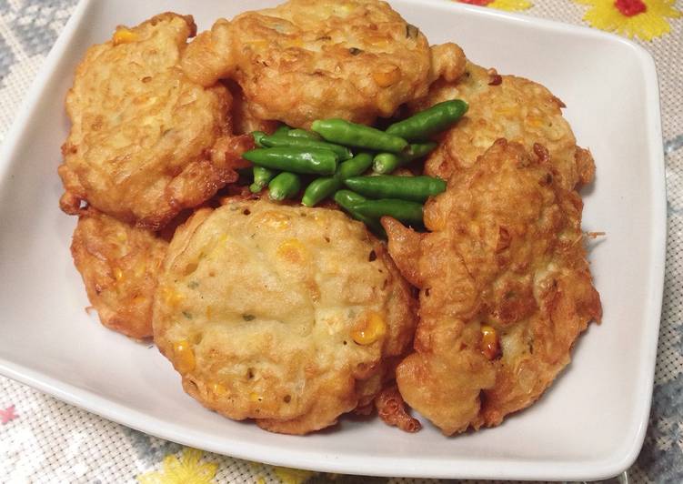 Resep Bakwan jagung udang sederhana, Menggugah Selera