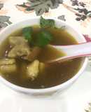 Mutton ribs clear soup