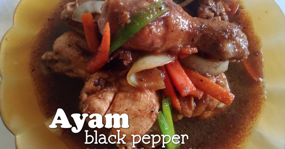 Resipi Ayam Black Pepper Oleh Azizah Mansor Cookpad