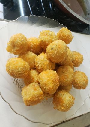 Foto resep Bitterballen Kentang Ayam Wortel (Mpasi 13m)
