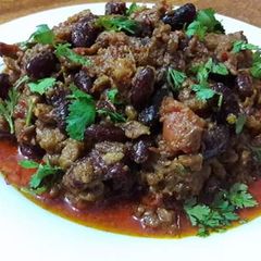 Rajma qeema A picture of Rajma qeema.