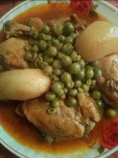 صورة لوصفة مرقة جلبانة (بازيلا)