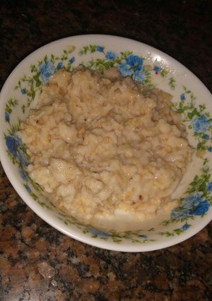 Una foto de Avena con leche