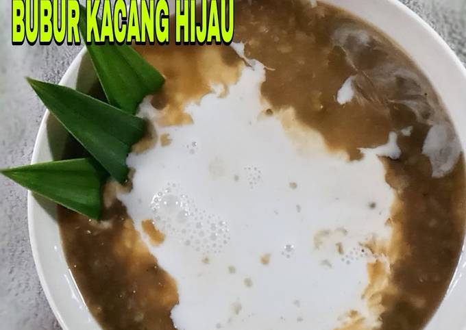 Bubur kacang hijau kental