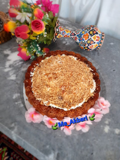 عکسی از دستور 🍀کیک ژله ای(کیک یلدایی)