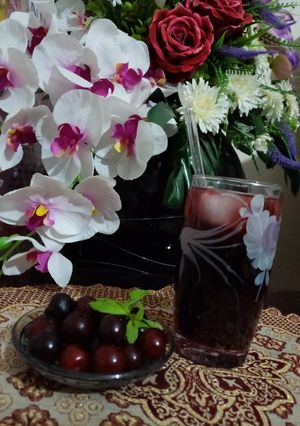 عکسی از دستور شربت آلبالو