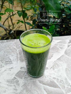 Foto resep Jus Pandan Wangi (Pewarna Makanan)