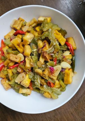 Foto resep Tumis Pare Tahu 🩷