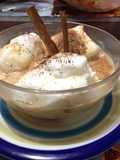 Leche nevada al caramelo