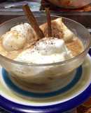 Leche nevada al caramelo
