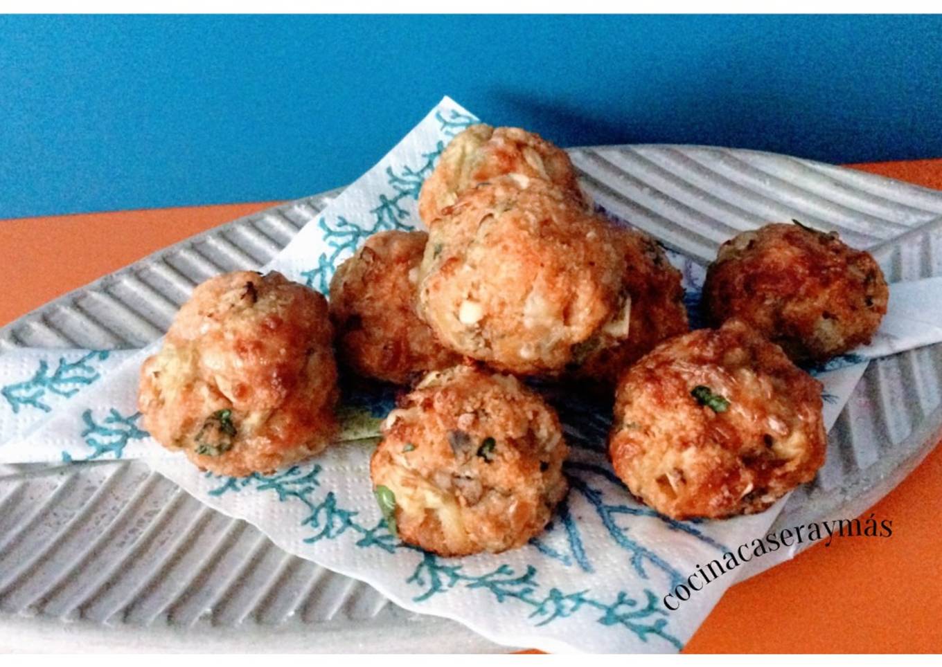 Albóndigas de berenjenas con queso