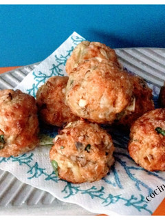 Una foto de Albóndigas de berenjenas con queso