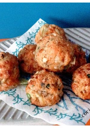 A picture of Eggplant Meatballs with Cheese.