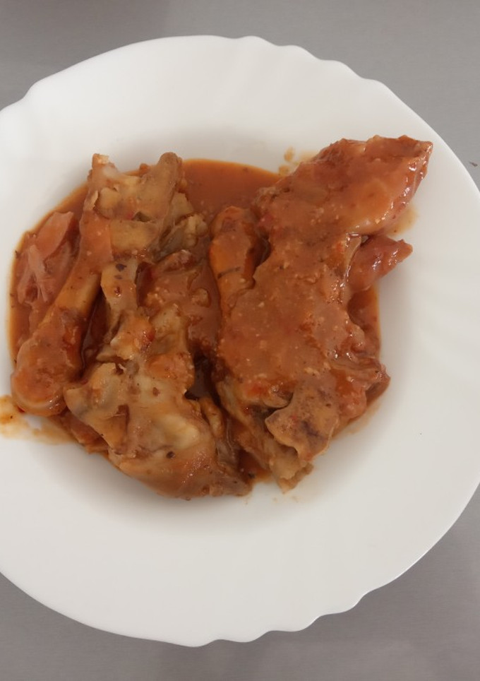 Una foto de Manitas de cerdo