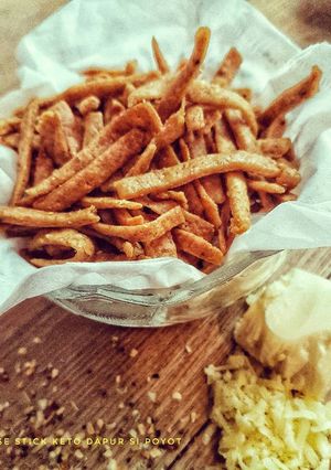 Foto resep Cheese stick #ketopad_cp_recook