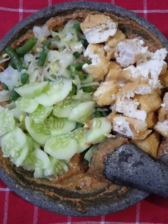 Foto resep Lotek sayur