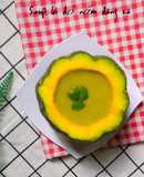 Soup bí đỏ nấm đông cô