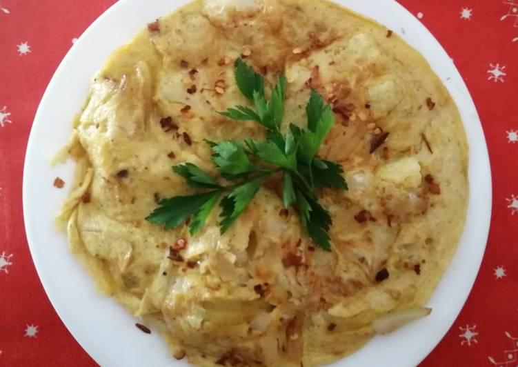 Tortilla española sin patata 🥘 keto