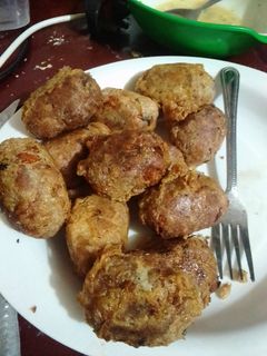 Yam balls ainihin hoton girkin