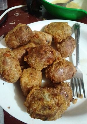 Yam balls ainihin hoton girkin