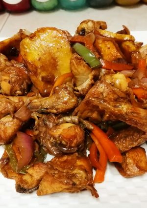 A picture of Chicken platter.