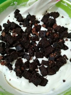 Foto resep Ice cream brownis 3 bahan lembut simple #BikinRamadanBerkesan