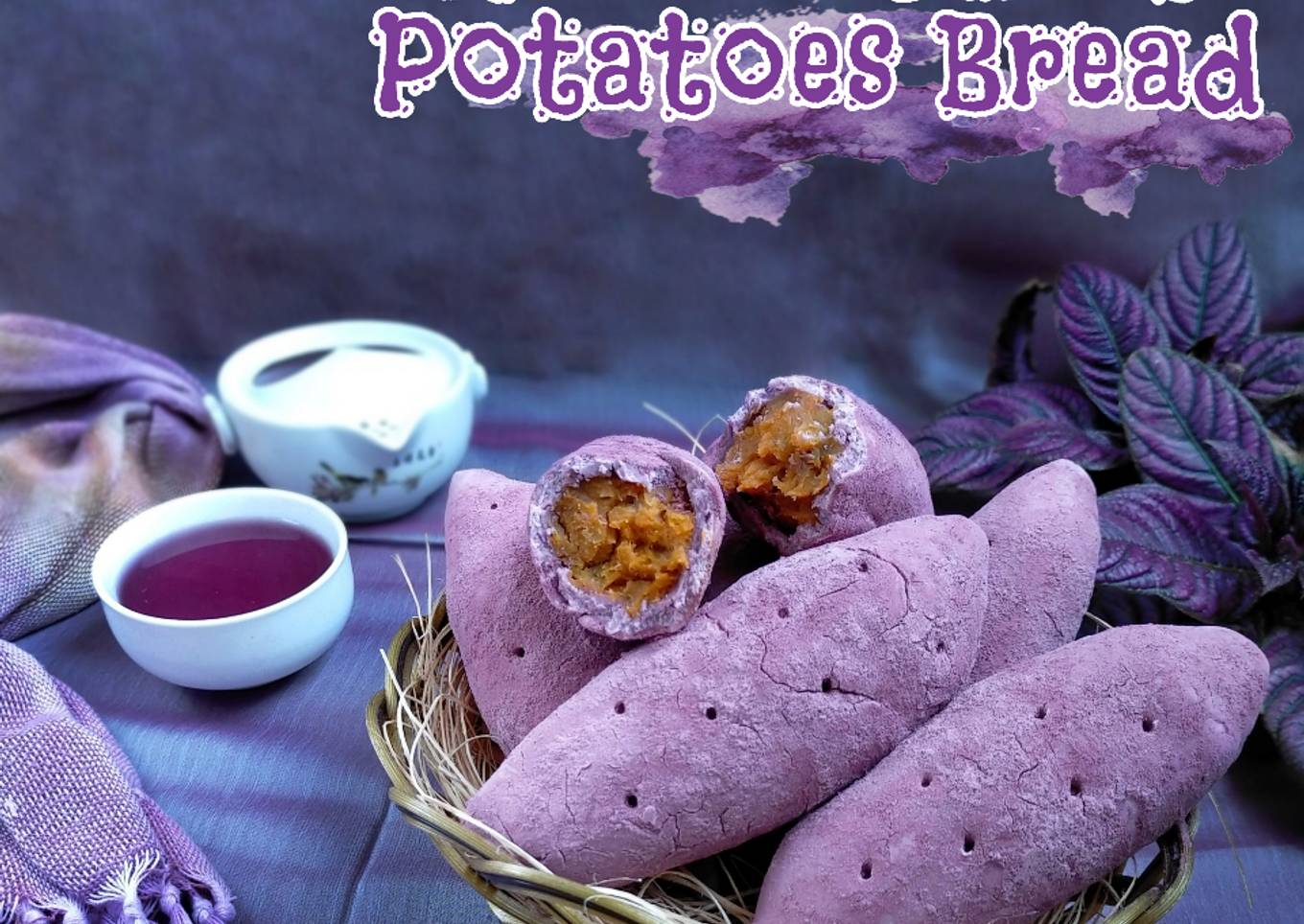 Korean Sweet Potatoes Bread