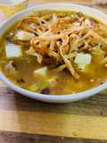 Sopa de Poro con Champiñones. #lacocinadeconsuelo #titanaty