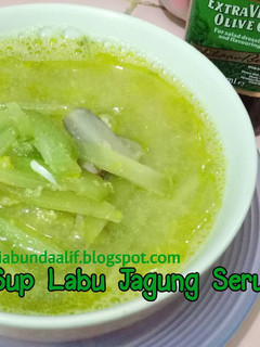 Foto resep Sup Labu Jagung Serut (toddler meal)