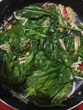 Tumis Hoki (horenso enoki)