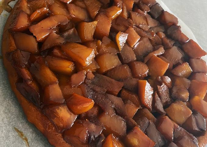 Tarte tatin à la mangue