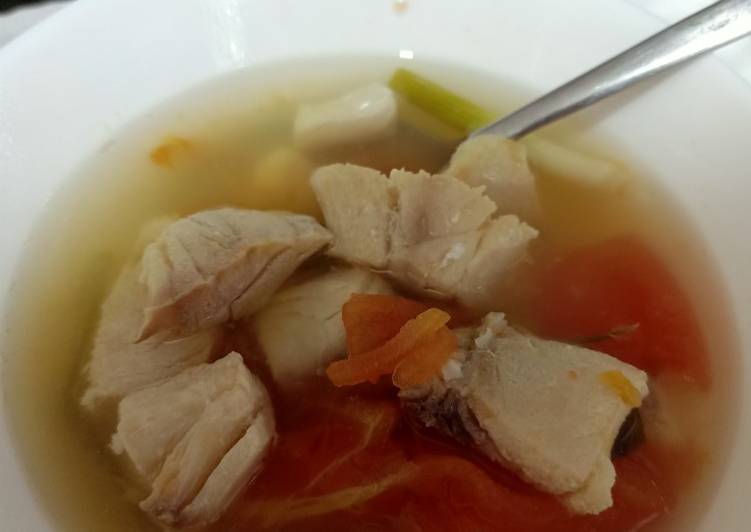 Sup ikan (Masak Kuah) ala Manado versi sederhana