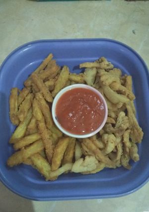 Foto resep Kentang dan Jamur Crispy