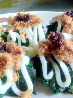 魚酥韭菜沙拉 的食譜成品照片
