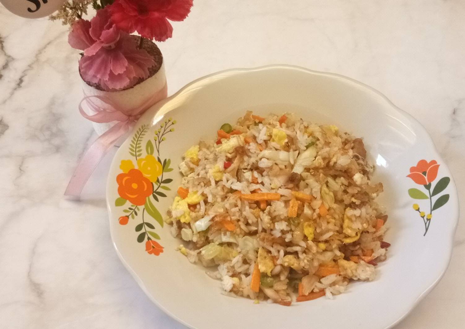 Resep Nasi goreng sayuran oleh Siswaty Elfin Bachtiar - Cookpad