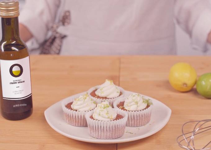 Steps to Prepare Homemade Lemon cupcakes