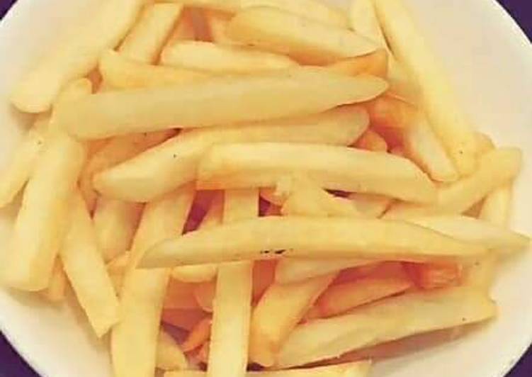 Easiest Way to Prepare Homemade French fries