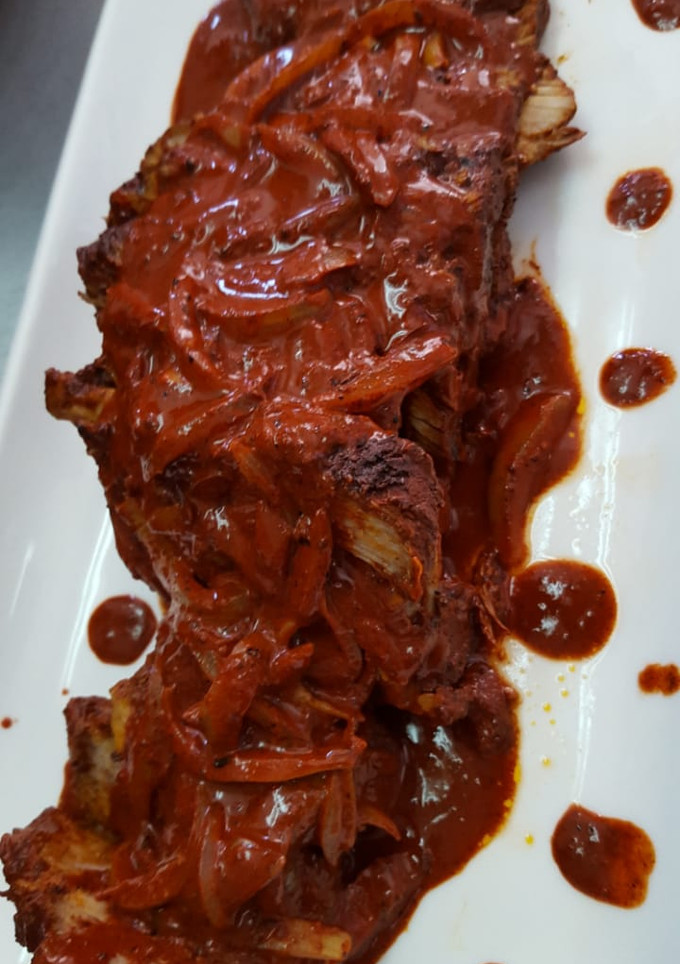 Una foto de Cochinita pibil