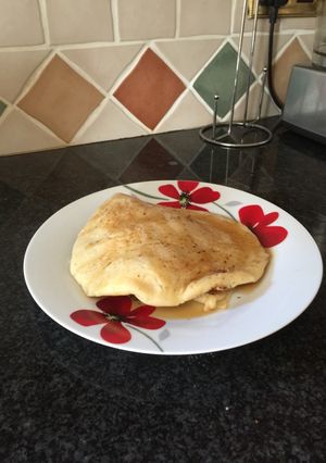 A picture of Pancakes for 1.