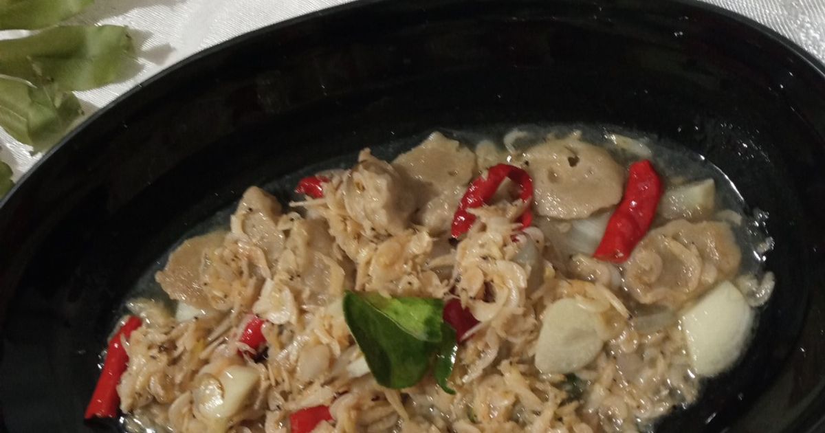 Tumis Udang Rebon
