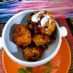 A picture of Potato pakoray.