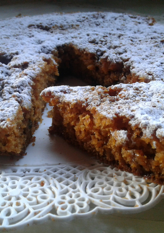 Una foto de Pastel de avena y zanahoria / Sin harina de trigo