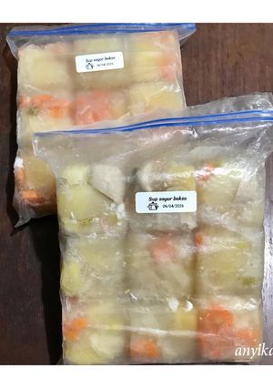 Foto resep Sup Sayur Bakso (frozen)