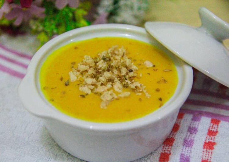 Resep Pumpkin Soup Jadi, Lezat