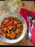 বেল পেপার প্রণ(bell pepper  prawn recipe in Bengali)